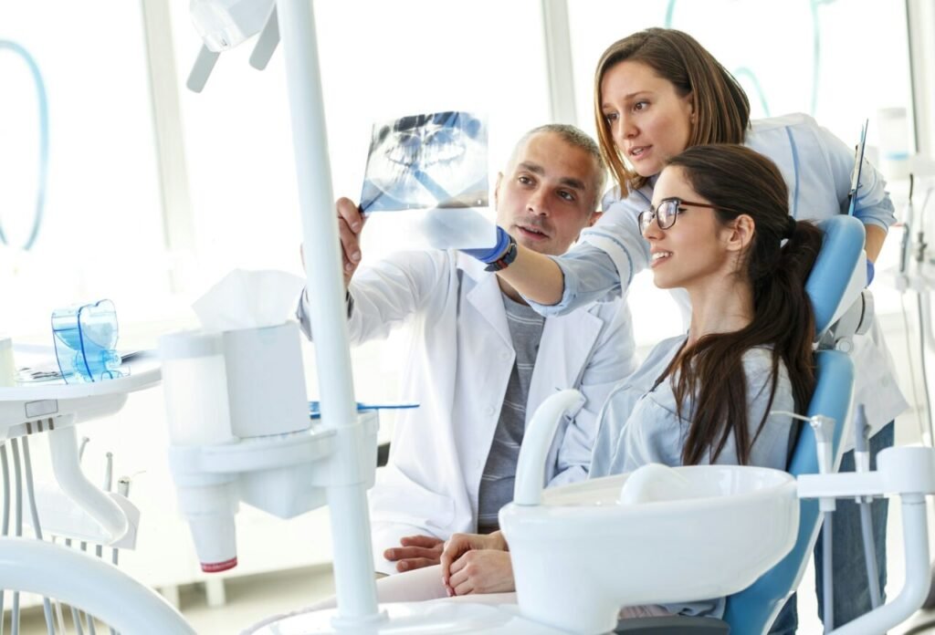 Digital smile design preview technology at a Houston dental office